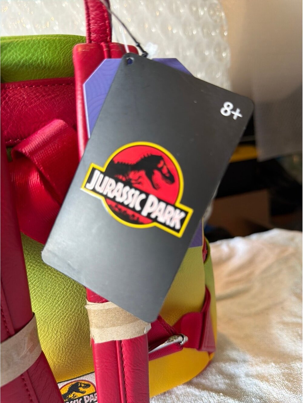 Loungefly Jurassic Park Explorer Backpack - LE 800 Exclusive NWT - Picture 3 of 3